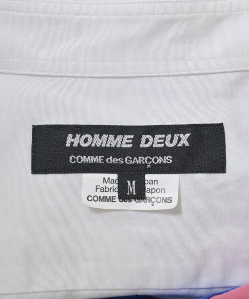 COMME des GARCONS HOMME DEUX（コムデギャルソンオムドゥ）カジュアルシャツ 白 サイズ:M メンズ/2200667632172