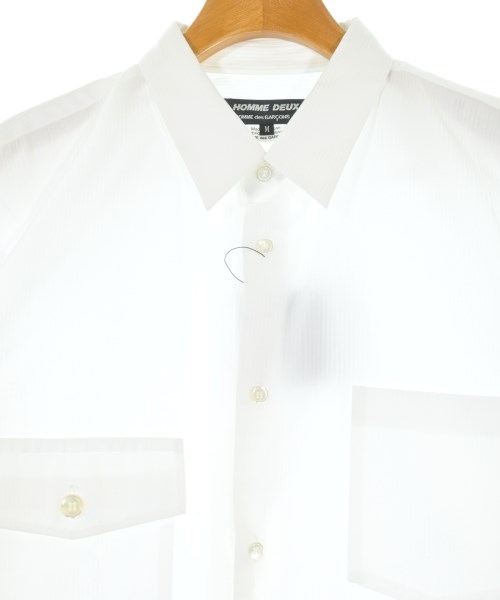 COMME des GARCONS HOMME DEUX（コムデギャルソンオムドゥ）カジュアルシャツ 白 サイズ:M メンズ/2200667632189