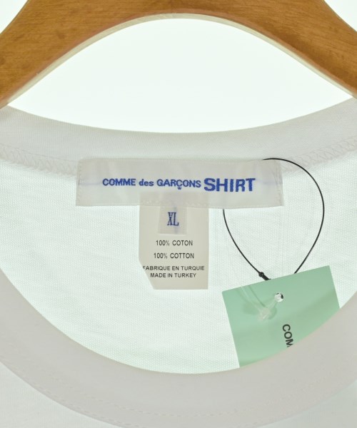 COMME des GARCONS SHIRT（コムデギャルソンシャツ）Tシャツ・カットソー 白 サイズ:XL メンズ/2200667637122