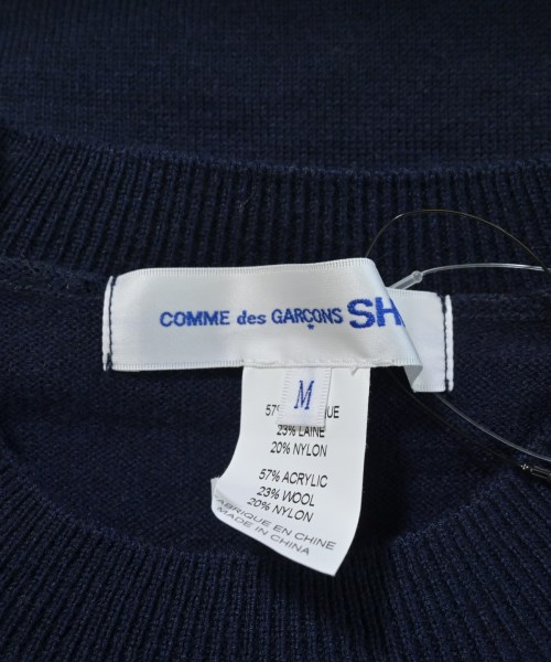 COMME des GARCONS SHIRT（コムデギャルソンシャツ）ニット・セーター 紺 サイズ:M メンズ/2200666201201