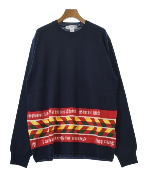 COMME des GARCONS SHIRT（コムデギャルソンシャツ）ニット・セーター 紺 サイズ:XL メンズ/2200666201218