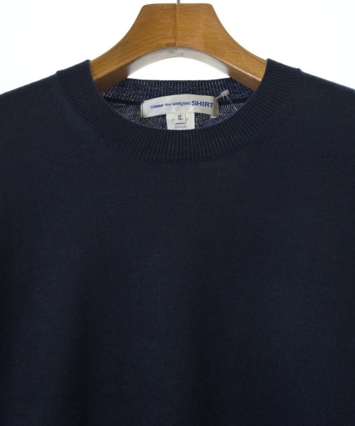 COMME des GARCONS SHIRT（コムデギャルソンシャツ）ニット・セーター 紺 サイズ:XL メンズ/2200666201218
