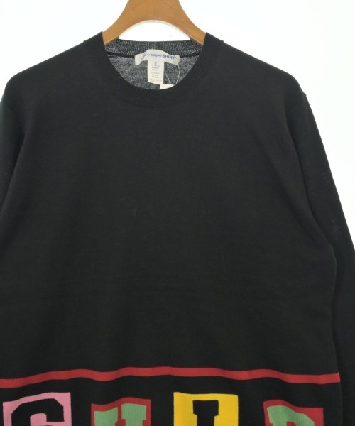 COMME des GARCONS SHIRT（コムデギャルソンシャツ）ニット・セーター 黒 サイズ:XL メンズ/2200666201232