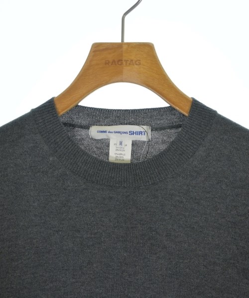 COMME des GARCONS SHIRT（コムデギャルソンシャツ）ニット・セーター グレー サイズ:M メンズ/2200667434202