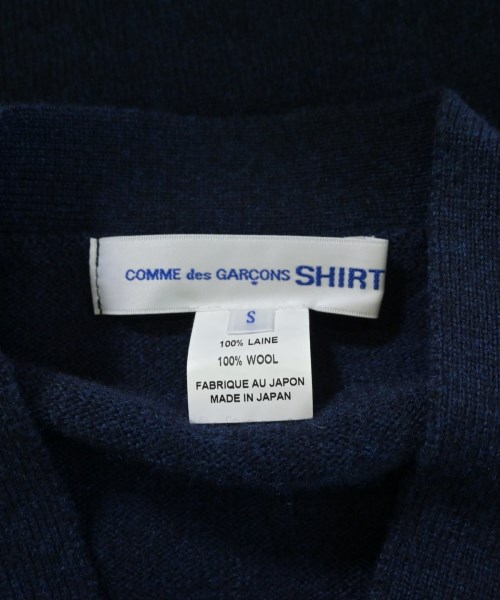 COMME des GARCONS SHIRT（コムデギャルソンシャツ）カーディガン 紺 サイズ:S メンズ/2200667496118