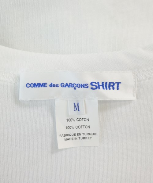 COMME des GARCONS SHIRT（コムデギャルソンシャツ）Tシャツ・カットソー 白 サイズ:M メンズ/2200667496163