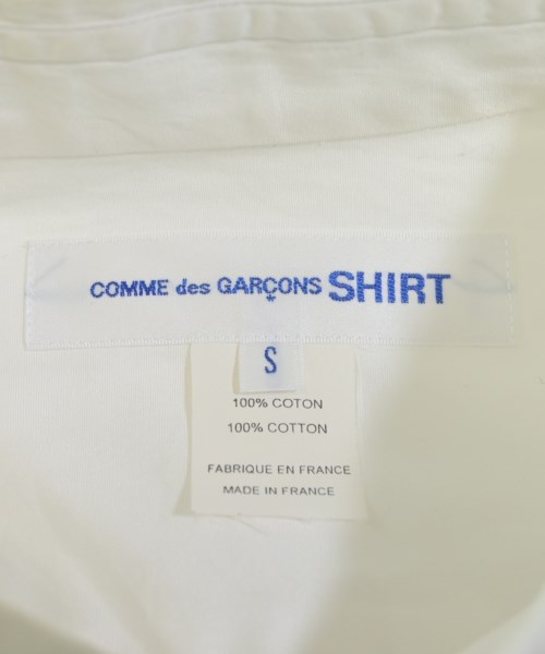 COMME des GARCONS SHIRT（コムデギャルソンシャツ）カジュアルシャツ 白 サイズ:S メンズ/2200667496231