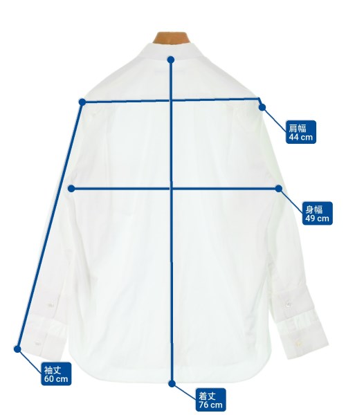 COMME des GARCONS SHIRT（コムデギャルソンシャツ）カジュアルシャツ 白 サイズ:S メンズ/2200667496231