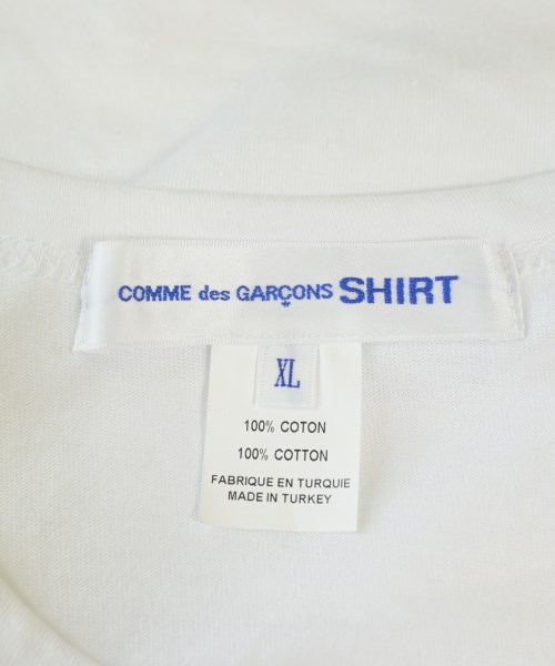 COMME des GARCONS SHIRT（コムデギャルソンシャツ）Tシャツ・カットソー 白 サイズ:XL メンズ/2200667496255