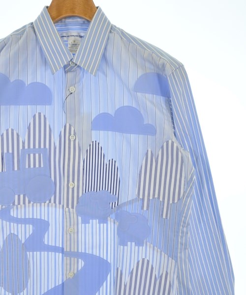 COMME des GARCONS SHIRT（コムデギャルソンシャツ）カジュアルシャツ 青 サイズ:XS メンズ/2200667863101