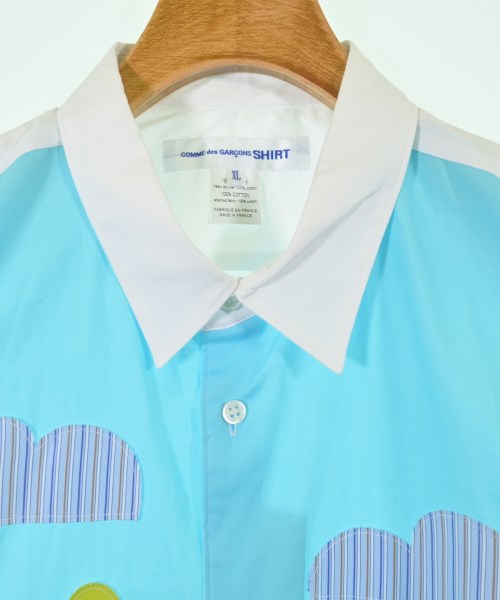 COMME des GARCONS SHIRT（コムデギャルソンシャツ）カジュアルシャツ 青 サイズ:XL メンズ/2200667894075