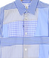 COMME des GARCONS SHIRT（コムデギャルソンシャツ）カジュアルシャツ 青 サイズ:S メンズ/2200667894099