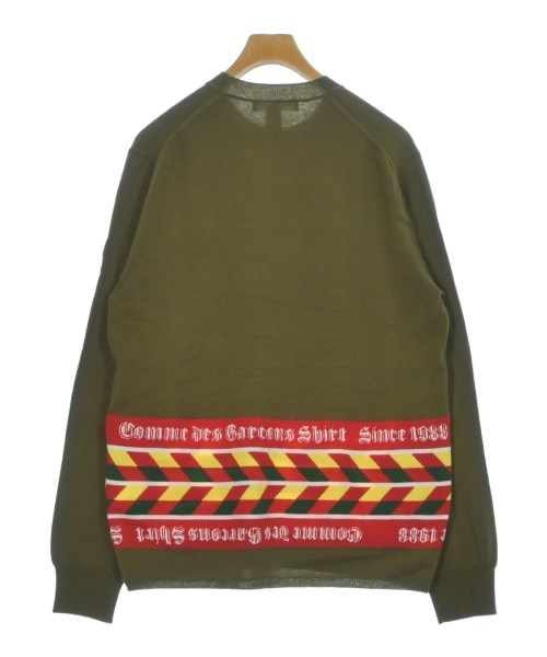 COMME des GARCONS SHIRT（コムデギャルソンシャツ）ニット・セーター カーキ サイズ:L メンズ/2200667894105
