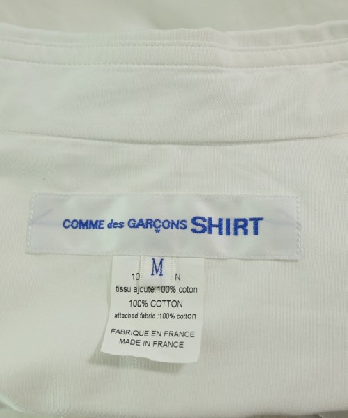 COMME des GARCONS SHIRT（コムデギャルソンシャツ）カジュアルシャツ 白 サイズ:M メンズ/2200667894136