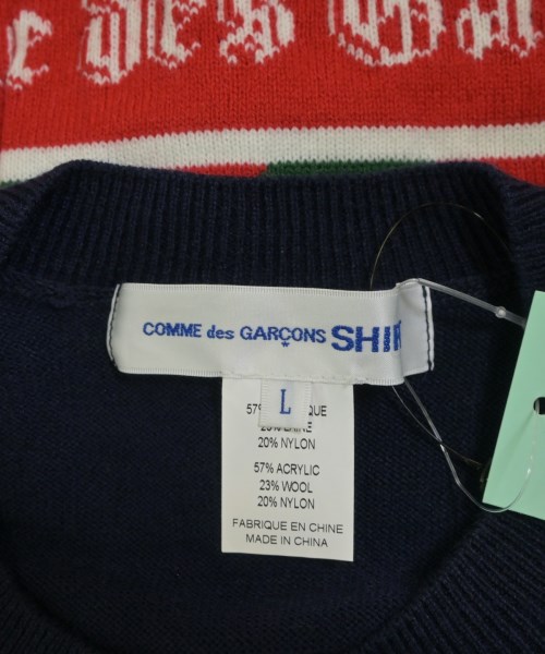 COMME des GARCONS SHIRT（コムデギャルソンシャツ）ニット・セーター 紺 サイズ:L メンズ/2200667934023