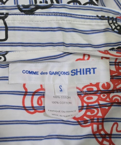 COMME des GARCONS SHIRT（コムデギャルソンシャツ）カジュアルシャツ 白 サイズ:S メンズ/2200668005050