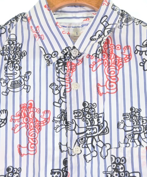 COMME des GARCONS SHIRT（コムデギャルソンシャツ）カジュアルシャツ 白 サイズ:S メンズ/2200668005050