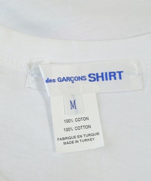 COMME des GARCONS SHIRT（コムデギャルソンシャツ）Tシャツ・カットソー 白 サイズ:M メンズ/2200668210096