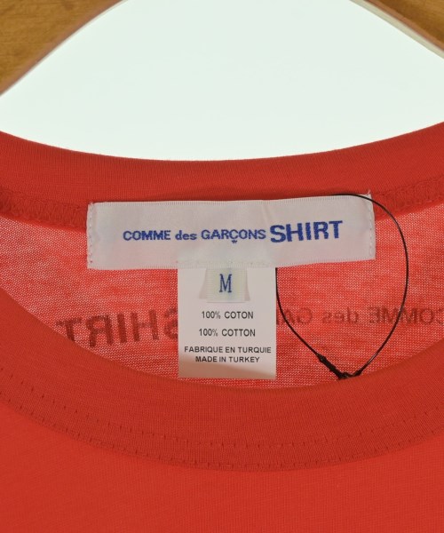 COMME des GARCONS SHIRT（コムデギャルソンシャツ）Tシャツ・カットソー 赤 サイズ:M メンズ/2200668210102