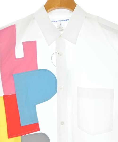 COMME des GARCONS SHIRT（コムデギャルソンシャツ）カジュアルシャツ 白 サイズ:S メンズ/2200668303125