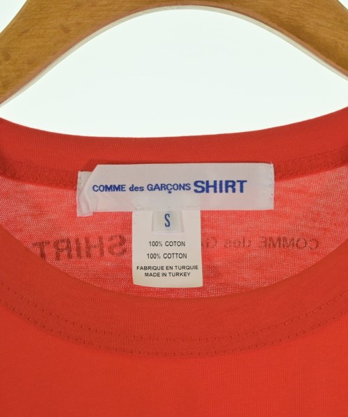 COMME des GARCONS SHIRT（コムデギャルソンシャツ）Tシャツ・カットソー 赤 サイズ:S メンズ/2200667607231