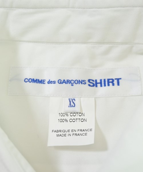 COMME des GARCONS SHIRT（コムデギャルソンシャツ）カジュアルシャツ 白 サイズ:XS メンズ/2200668241106