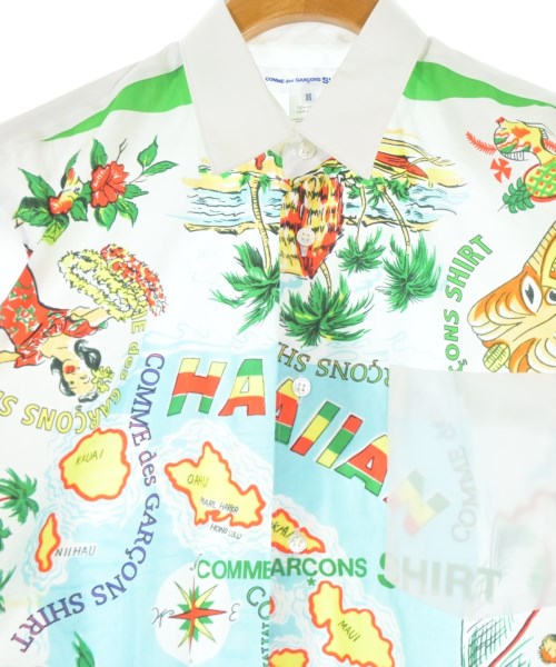 COMME des GARCONS SHIRT（コムデギャルソンシャツ）カジュアルシャツ 白 サイズ:XS メンズ/2200668241106