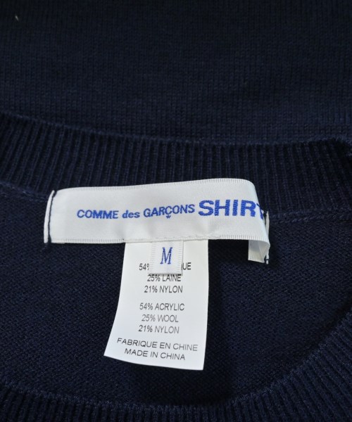 COMME des GARCONS SHIRT（コムデギャルソンシャツ）ニット・セーター 紺 サイズ:M メンズ/2200666959010