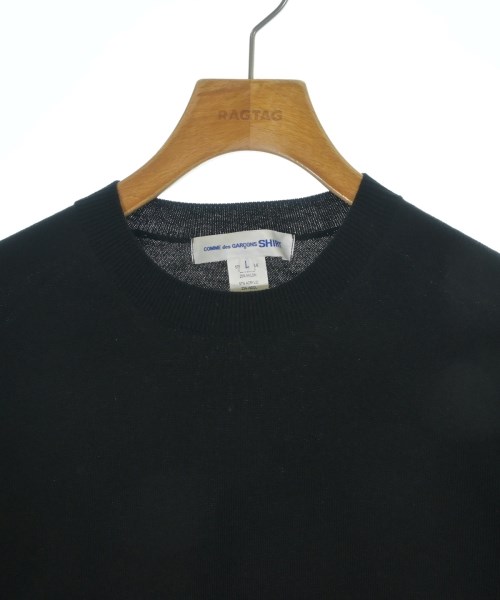 COMME des GARCONS SHIRT（コムデギャルソンシャツ）ニット・セーター 黒 サイズ:L メンズ/2200666959034