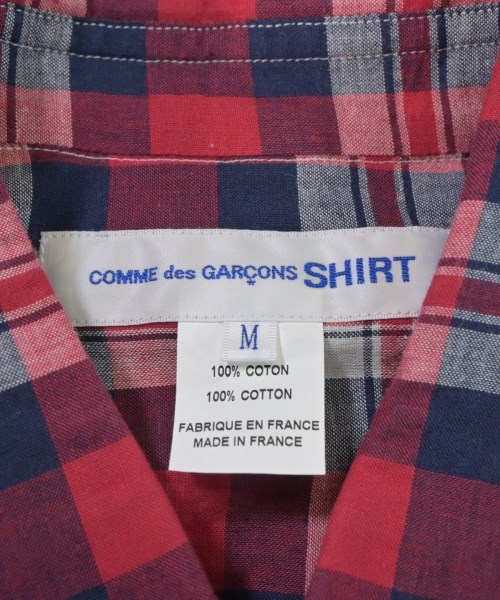 COMME des GARCONS SHIRT（コムデギャルソンシャツ）カジュアルシャツ 赤 サイズ:M メンズ/2200668438155