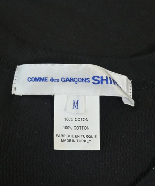 COMME des GARCONS SHIRT（コムデギャルソンシャツ）Tシャツ・カットソー 黒 サイズ:M メンズ/2200669141047