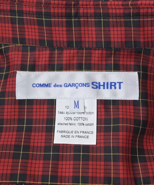 COMME des GARCONS SHIRT（コムデギャルソンシャツ）カジュアルシャツ 赤 サイズ:M メンズ/2200669148084