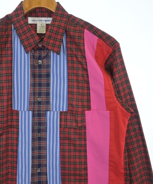 COMME des GARCONS SHIRT（コムデギャルソンシャツ）カジュアルシャツ 赤 サイズ:M メンズ/2200669148084