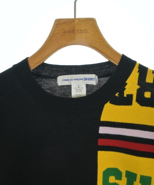 COMME des GARCONS SHIRT（コムデギャルソンシャツ）ニット・セーター 黒 サイズ:L メンズ/2200669214055