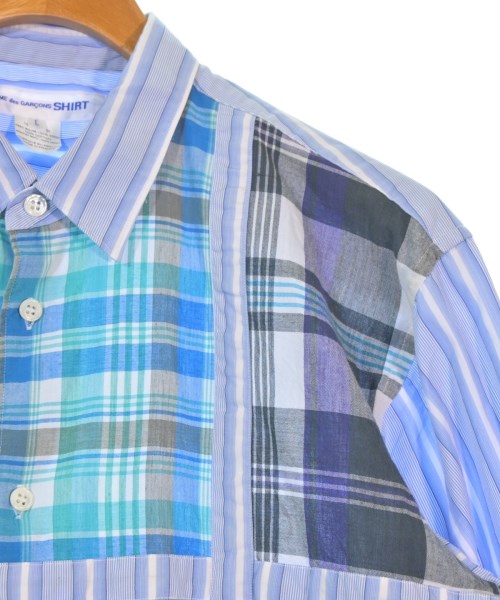 COMME des GARCONS SHIRT（コムデギャルソンシャツ）カジュアルシャツ 青 サイズ:L メンズ/2200669260014