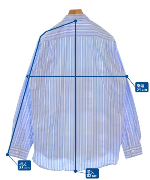 COMME des GARCONS SHIRT（コムデギャルソンシャツ）カジュアルシャツ 青 サイズ:L メンズ/2200669260014