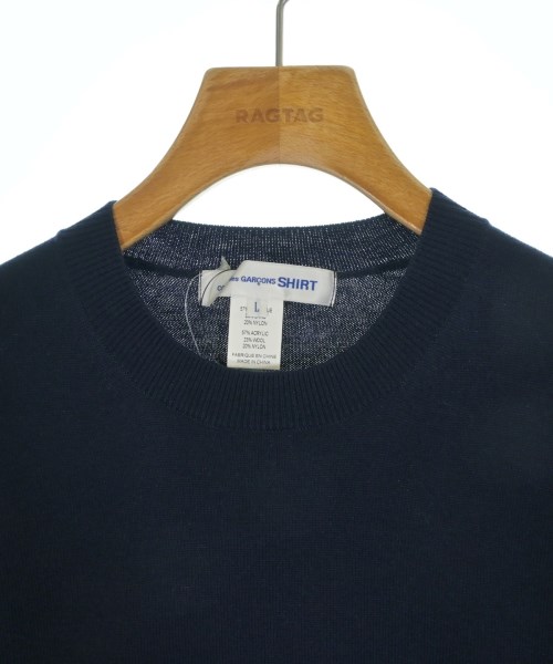 COMME des GARCONS SHIRT（コムデギャルソンシャツ）ニット・セーター 紺 サイズ:L メンズ/2200669365054