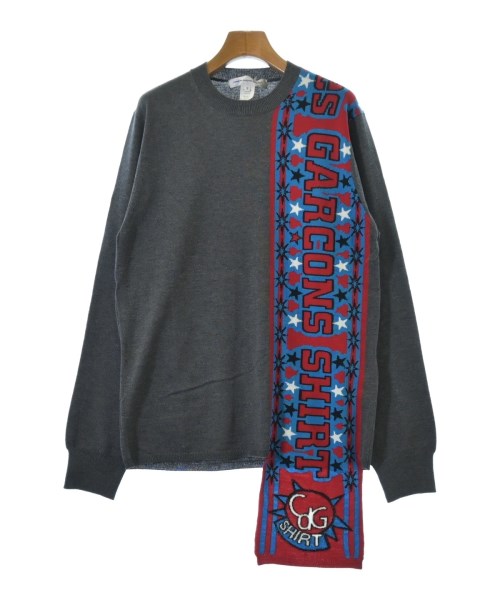 COMME des GARCONS SHIRT（コムデギャルソンシャツ）ニット・セーター グレー サイズ:M メンズ/2200669365061