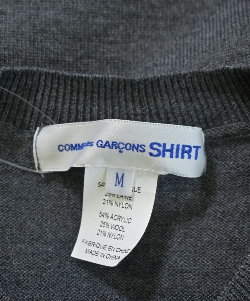 COMME des GARCONS SHIRT（コムデギャルソンシャツ）ニット・セーター グレー サイズ:M メンズ/2200669365061
