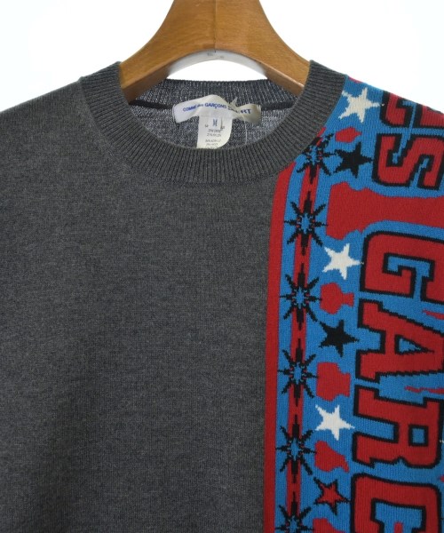 COMME des GARCONS SHIRT（コムデギャルソンシャツ）ニット・セーター グレー サイズ:M メンズ/2200669365061