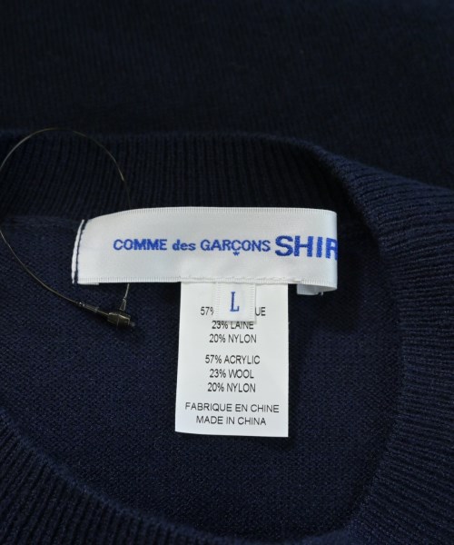 COMME des GARCONS SHIRT（コムデギャルソンシャツ）ニット・セーター 紺 サイズ:L メンズ/2200669365085