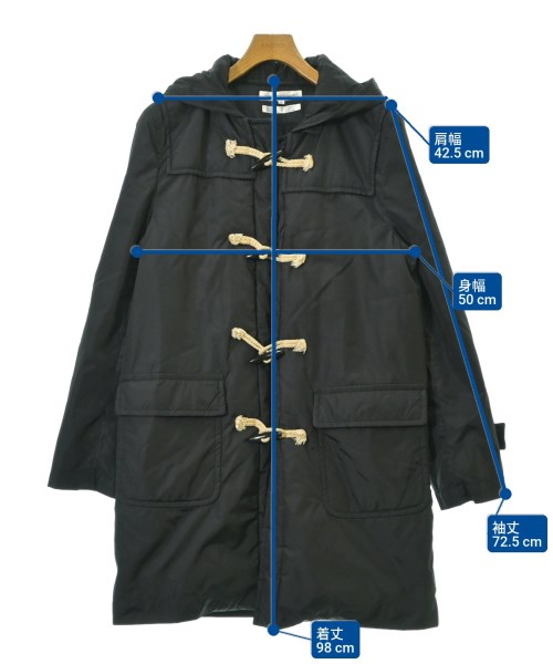 COMME des GARCONS SHIRT（コムデギャルソンシャツ）ダッフルコート 黒 サイズ:M メンズ/2200665883019