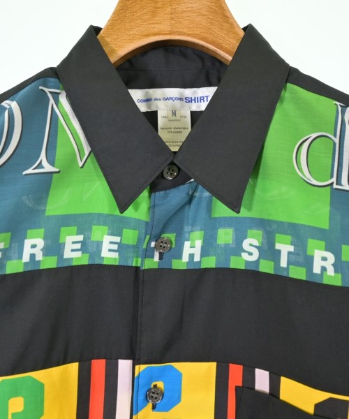 COMME des GARCONS SHIRT（コムデギャルソンシャツ）カジュアルシャツ 黒 サイズ:M メンズ/2200668387040