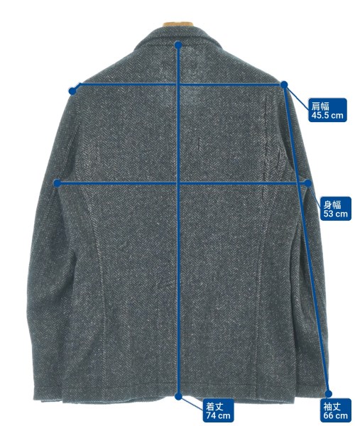 COMME des GARCONS SHIRT（コムデギャルソンシャツ）テーラードジャケット 紺 サイズ:M メンズ/2200669368017