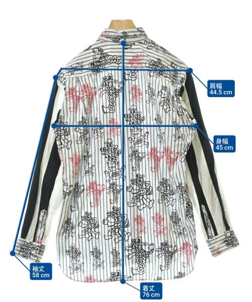 COMME des GARCONS SHIRT（コムデギャルソンシャツ）カジュアルシャツ 白 サイズ:S メンズ/2200669368222