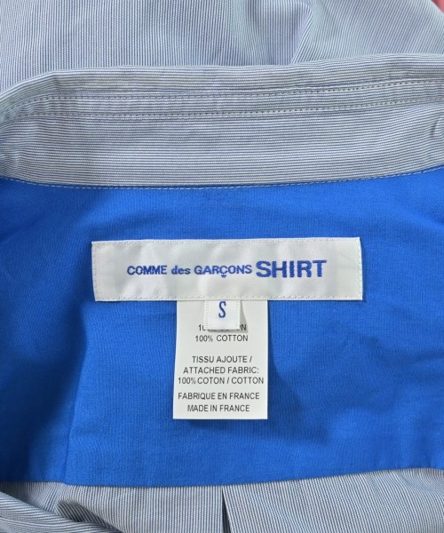 COMME des GARCONS SHIRT（コムデギャルソンシャツ）カジュアルシャツ 青 サイズ:S メンズ/2200669368239