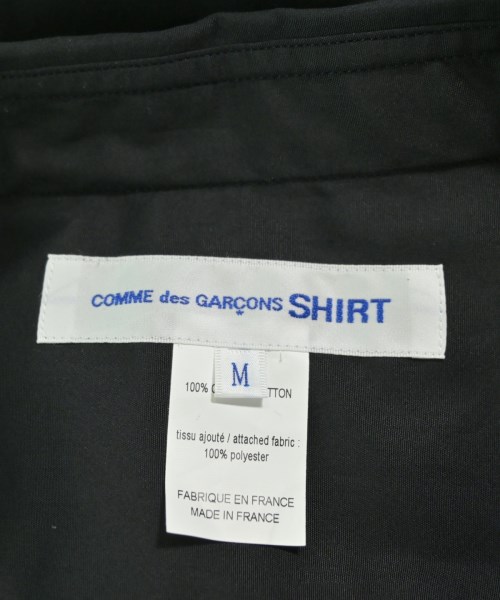 COMME des GARCONS SHIRT（コムデギャルソンシャツ）カジュアルシャツ 黒 サイズ:M メンズ/2200669418057