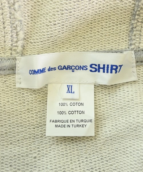 COMME des GARCONS SHIRT（コムデギャルソンシャツ）パーカー グレー サイズ:XL メンズ/2200669705010
