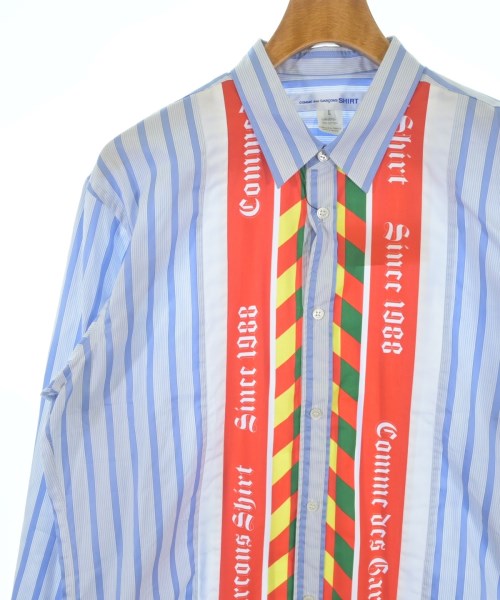 COMME des GARCONS SHIRT（コムデギャルソンシャツ）カジュアルシャツ 青 サイズ:L メンズ/2200669705065