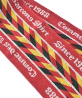 COMME des GARCONS SHIRT（コムデギャルソンシャツ）マフラー 赤 サイズ:- メンズ/2200669705072